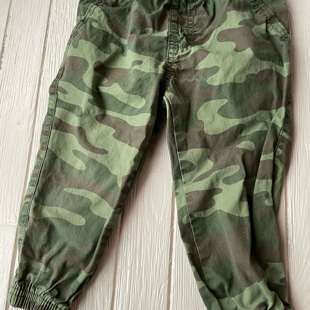 Carters Boys 18 Months Camouflage Pants - Picture 2 of 6